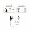 Segnapasso LED con sensore di movimento e crepuscolare BOLT bianco o nickel  3W 200LM 4000K IP65 - Fan Europe INC-BOLT-503S