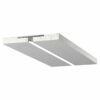 Pannello in cartongesso carrara medio gea led da 2mt sezionabile in