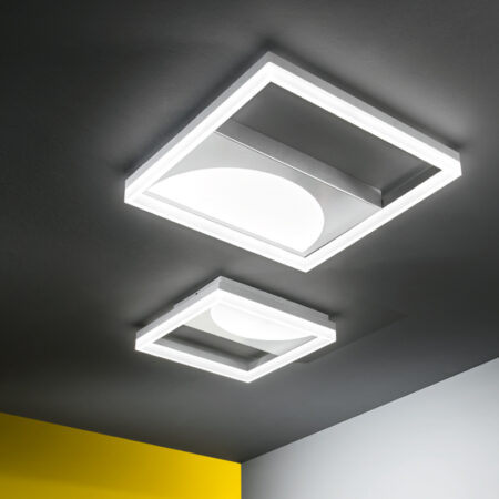 Lampada da soffitto Art ambientazione Ondaluce luceledcom