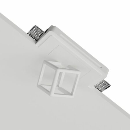 Punto luce faretto da incasso per interno cubo led soffitto