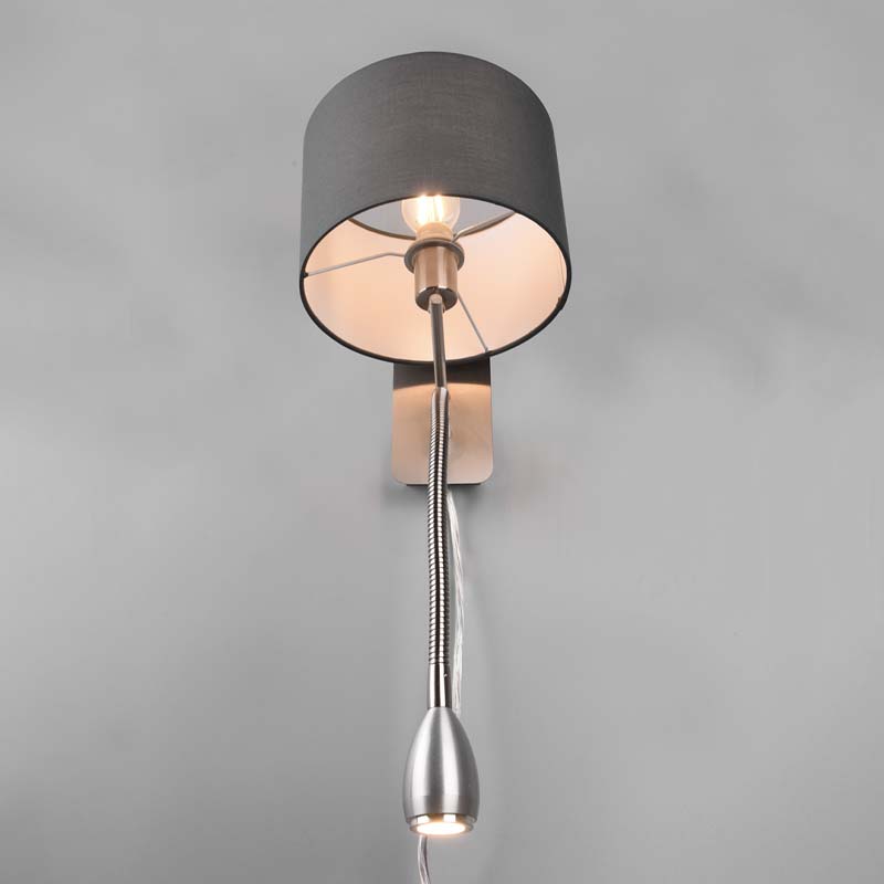 Lampada da tavolo Led Hotel paralume H.32 cm E14 diametro 20cm – Trio  Lighting