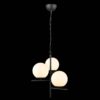 Lampada a sospensione Led Clover pigna iridescente per cameretta bimba/o D.  40cm H. 150cm E27- Trio Lighting